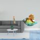 thumbnail image 2 of Concha de cristal de María, escultura decorativa de resina con forma de animal marino, ideal para el hogar, la oficina, el escritorio, la en, 2 of 8