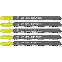 Fein 3 Inch 17 Tpi Chrome-Vanadium Jigsaw Blades, 5 Pack