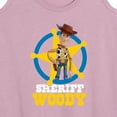 thumbnail image 3 of Toy Story - Sheriff Woody - Women's Racerback Tank Top, 3 of 5