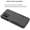 thumbnail image 5 of For Motorola Moto G 5G /G Play 5G 2024 Case, 2 in 1 Phone Case for Moto G 5G /G Play 5G 2024,Takfox Shockproof Protection Heavy Duty Armor Hard Plastic & Rubber Rugged Full Body Bumper Cover-Black, 5 of 14