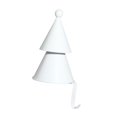 thumbnail image 4 of Soporte para medias navideñas, decoración navideña, versátil y resistente, para colgar medias. Blanco, 4 of 9