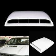 Car Decorative Air Flow Intake Hood Scoop Vent Bonnet Base Cover Universal