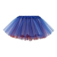 thumbnail image 7 of WOYY Toddler Girl's Carnival Party Tutu Skirt Ballet Dance Layered Tulle Skirt, 7 of 7