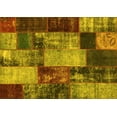 thumbnail image 1 of Ahgly Company Indoor Rectangle Patchwork Yellow Transitional Area Rugs, 2' x 5', 1 of 4