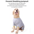 thumbnail image 4 of Combinaison de Récupération Chirurgicale pour Chien de Grande et Moyenne Taille, Pyjama pour Chien, Protection Complète contre l'Effilochage et le Léchage, Alternative au Cône, 4 of 7