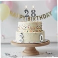 thumbnail image 3 of Rewenti Reusable Number Birthday Candle Set 0-9 Number Candle Set Adjustable Candles Stand for Birthday Cakes Gold Cake topper Digital Candles, 3 of 4