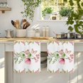 thumbnail image 4 of Pink Flowers Kitchen Towels Set of 1, Sping Botanical Floral Leaves Butterflyvines Absorbent Dish Towels for Kitchen, Microfiber Hand Towel, Quick Drying Tea Towel for Cleaning Decorative Dishcloths, 4 of 7