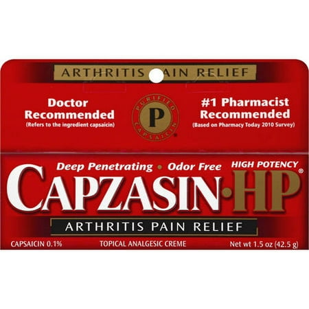 Capzasin High Potency Arthritis Pain Relief 1.5oz (The Best Pain Relief Cream)