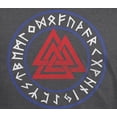 thumbnail image 4 of 4th Of July American Viking Valknut Runes Mens T Shirt, 4 of 5