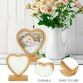 thumbnail image 4 of 1 Pc Magnetic Photo Frame Photo Holder Practical Desktop Ornament (Bamboo), 4 of 9