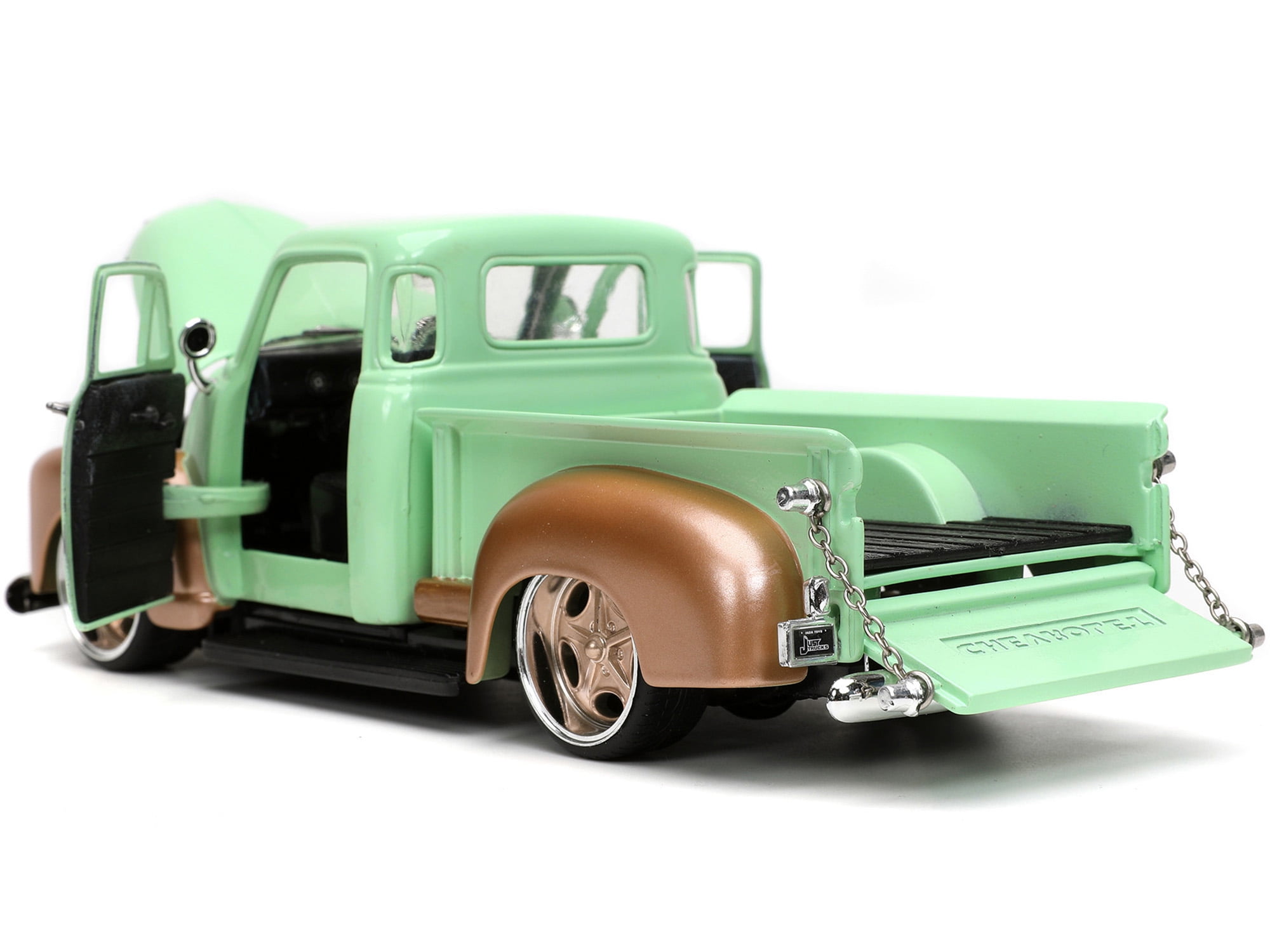 1953 Chevrolet 3100 Pickup Truck Light Green and Gold Metallic 1953 Chevrolet 3100 Pickup Truck Light Green and Gold Metallic