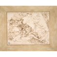 thumbnail image 2 of Donato Creti 24x20 Gold Ornate Framed and Double Matted Museum Art Print Titled - Rinaldo and Armida (C. 1693), 2 of 4