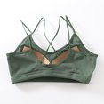 thumbnail image 3 of Steel Thin Shoulder Straps Back Tube Top - Chest Wrap Bra with Chest Pad Underwear, 3 of 6