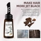 thumbnail image 2 of Polygonum Multiflorum Hair Wax Comb Deep Clean, Dry, Smooth, Glossy Black Hair Comb, 2 of 4
