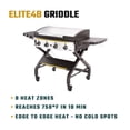 thumbnail image 4 of HALO Elite4B Outdoor Griddle, 4-Burner, Propane Gas with Lid and Rear Grease Management, 4 of 17