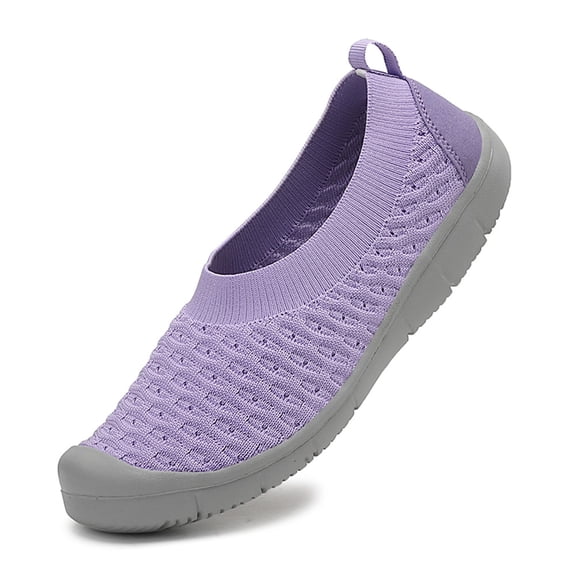 Earlde Women's Slip on Casual Sneakers Comfortable Tennis Shoes Work Nurse Flat Shoes