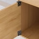 thumbnail image 3 of 10/2Pc Concealed Hinges Invisible Cabinet Up and Down Door Pivot CT Corner Codes for Wood Panel Cupboard Display Support Bracket, 3 of 5