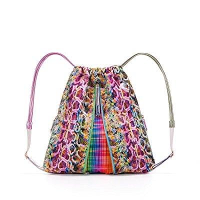 Fruitenveg Mishi Vegan Designer Backpack For Women Luxury Non Mishi Vegan Designer Backpack For Women Luxury Non Leather Handbag Multicolored