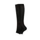 thumbnail image 1 of Calcetines deportivos 1 par de calcetines con cremallera, pierna, pantorrilla, mangas, sin dedos para correr, senderismo, escalada, conducción, vuelo de pie, hinchazón, alivio del dolor Irfora Calcetines deportivos, 1 of 7