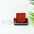 thumbnail image 6 of Deformation-resistant Indoor Home Outdoor Square Garden Supplies Planter Tray Drip Tray Flower Pot Tray WHITE 30 X 30CM, 6 of 8