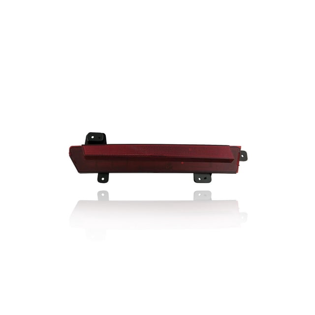 Bumper Reflector - Compatible/Replacement for '15-20 Cadillac Escalade/ESV - Rear - Left Hand - Driver - CAPA - 84240626