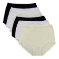 thumbnail image 1 of Paquete 6 Pantaletas Completas Cintura Alta De Algodón., 1 of 3