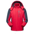 thumbnail image 1 of Awdenio Men's Detachable Cap Plus Velvet Thick Plus Size Multi-pocket Warm Cotton Coat, 1 of 3