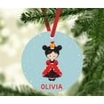 thumbnail image 3 of Koyal Wholesale Personalized  Metal Christmas Ornament, Alice in Wonderland Queen of Hearts, 1-Pack, 3 of 3