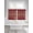 Red, variant on Red Retro Boho 2 Panel Kitchen Curtains for Small Windows, Vintage Ethnic Tribe Abstract Art Bathroom Tier Curtain, Short Window Treatment for Bedroom/Living Room 55"x24"