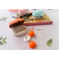 thumbnail image 2 of The Mujen Contact Lens Case Kit, Cute Color Book Fox Contact Lens case with Remover Tool, Portable Contact Lens Travel Storage kit with Mirror, Container, tweezer, Holder (Orange_Fox), 2 of 7