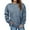 #1 Blue, variant on Plus Size Sweatshirts for Women Crewneck Casual Tunic Tops Long Sleeve Shirts Womens Fall Pullover Tops Dark Red 24 Plus