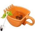 thumbnail image 4 of Taza Modelo De Cubo De Excavadora 3D, Taza De Café De Plástico Con Pala, Cuchara, Excavadora Divertida, Recipiente Para Pastel, Taza De Té, 4 of 8