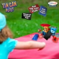 thumbnail image 5 of Thin Air Games: Tin Can Alley - Classic Carnival-Themed Bean Bag Toss Game, 10 Silly-Faced Cans & 3 Bags, In-Outdoor Fun, Family & Kids, 2-4 Players, 5 of 8