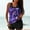 Swimsuits-Multicolor, variant on Gamivast Womens Swimwear Tankini with Shorts Flowy Graphic Crew Neck Tank Tops Holiday Summer Tummy Control High Elastic Waist Boyshorts Loose Fitted Swimsuit