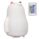 thumbnail image 4 of Luz de noche LED con forma de oso para guardería, luz de noche colorida, luz de noche para mesita de noche, carga USB, protección para los ojos, luz de noche para niños con control remoto, 4 of 10