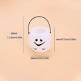 thumbnail image 6 of Grrvtrz Halloween Decorations !Halloween Pumpkin Bucket,Pumpkin Candy Bucket Plastic Lantern Bucket for Halloween Party Decorations Party Favors Purple, 6 of 6