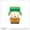Unframed Version, variant on Gallery Pops South Park - Kyle Broflovski Wall Art, Unframed Version, 12" x 12"