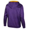 thumbnail image 3 of Men's Colosseum Purple LSU Tigers Cypher Half-Zip Hoodie, 3 of 3