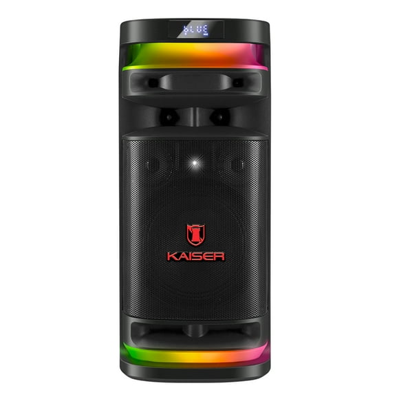 One body 8 pulgadas+ TW pulgadas + MD 2.5 pulgadas Kaiser Luz led RGB KSR-LINK Recargable bluetooth 40W RMS KSB-4008