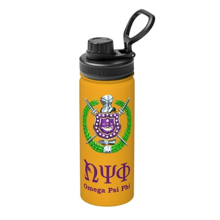 

Omega Psi Phi Sports Insulated Kettle Insulation Tumbler Reusable Stainless Steel Water Bottles 18oz