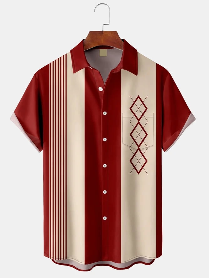 Hawaiian Shirt Casual Shortsleeve Novelty ButtonDown Shirts Summer