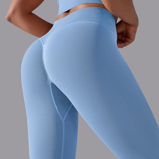 Mallas sin costuras para mujer, mallas con realce de glúteos, mallas de entrenamiento para Fitness, pantalones de Yoga, trajes de gimnasio, ropa deportiva