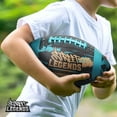 thumbnail image 4 of Street Legends Youth Football for Kids, Graffiti Printed Composite Leather Size 8, Includes Pump, 4 of 6