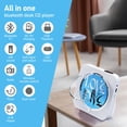 thumbnail image 2 of Reproductor de CD MICOCIOUS Bluetooth de escritorio con altavoces y radio FM, 2 of 7