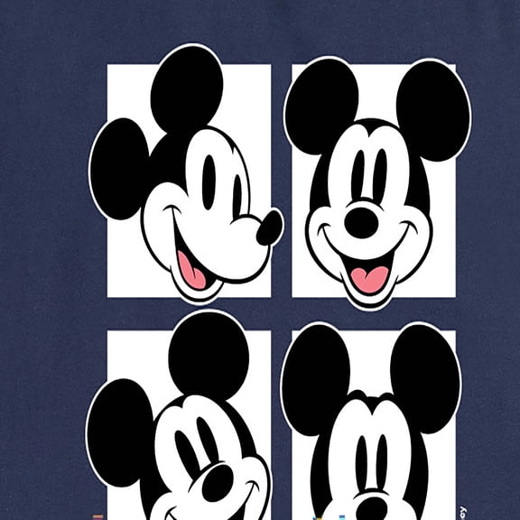 Mickey & Friends - Mickey Grid - Women's Short Sleeve Graphic T-Shirt