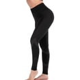 thumbnail image 7 of Women's High Waisted Yoga Pants Gym Athletic Workout Capri Leggings Mesh Panels Workout Exercise Fitness Tights Pants, 7 of 7