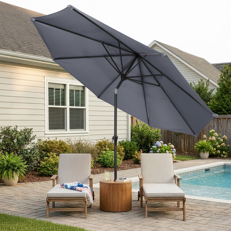 discount patio umbrellas free shipping Open-Box Square Patio Umbrella