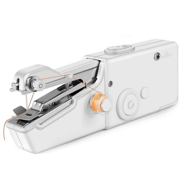 Mini Maquina De Coser Eléctrica Manual De Bolsillo Portátil Inalambrica Pequeña De Mano Multifuncional