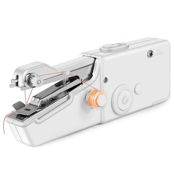 Mini Maquina De Coser Eléctrica Manual De Bolsillo Portátil Inalambrica Pequeña De Mano Multifuncional