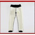 thumbnail image 4 of Winter Sherpa Fleece Lined Leggings For Women, High Waist Stretchy Thick Cashmere Leggings Plush Warm Thermal, 4 of 5